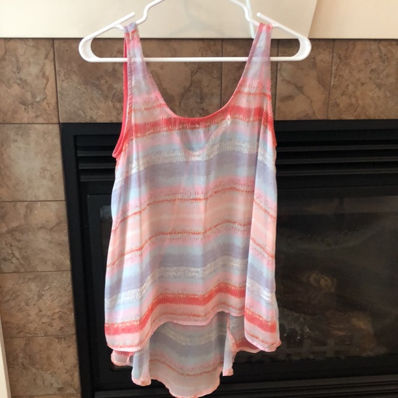 Flowy Multi Color Tank - Picture 2 of 5